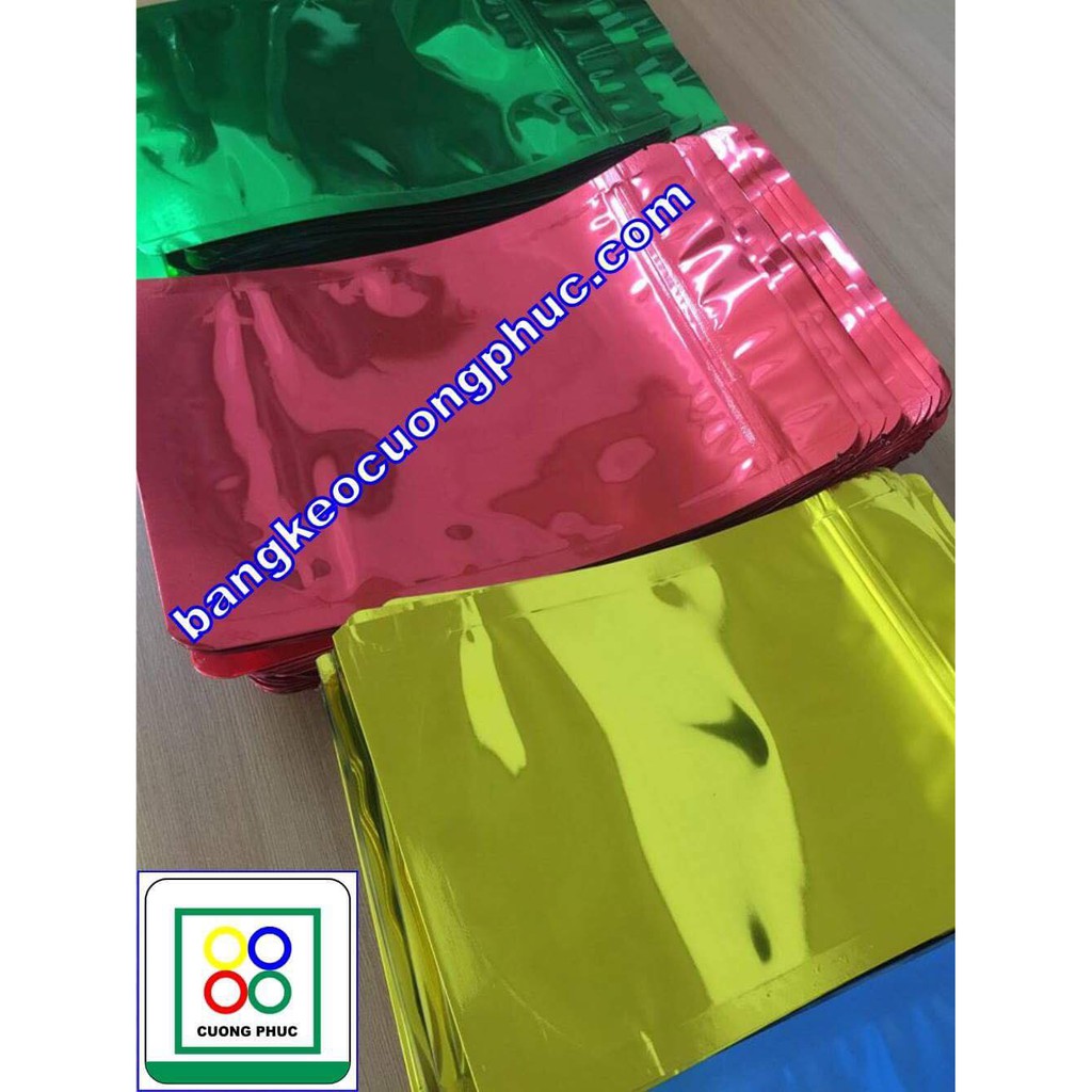 TÚI ZIP 2 MẶT MÀU ĐỎ THẤM,BÁN THEO KÝ