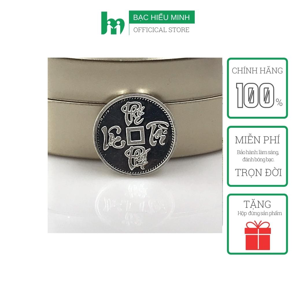 Đồng Xu Đánh Gió, Cạo Gió Bạc Nguyên Chất S999 Phúc Lộc Tài Phát BẠC HIỂU MINH XDG11