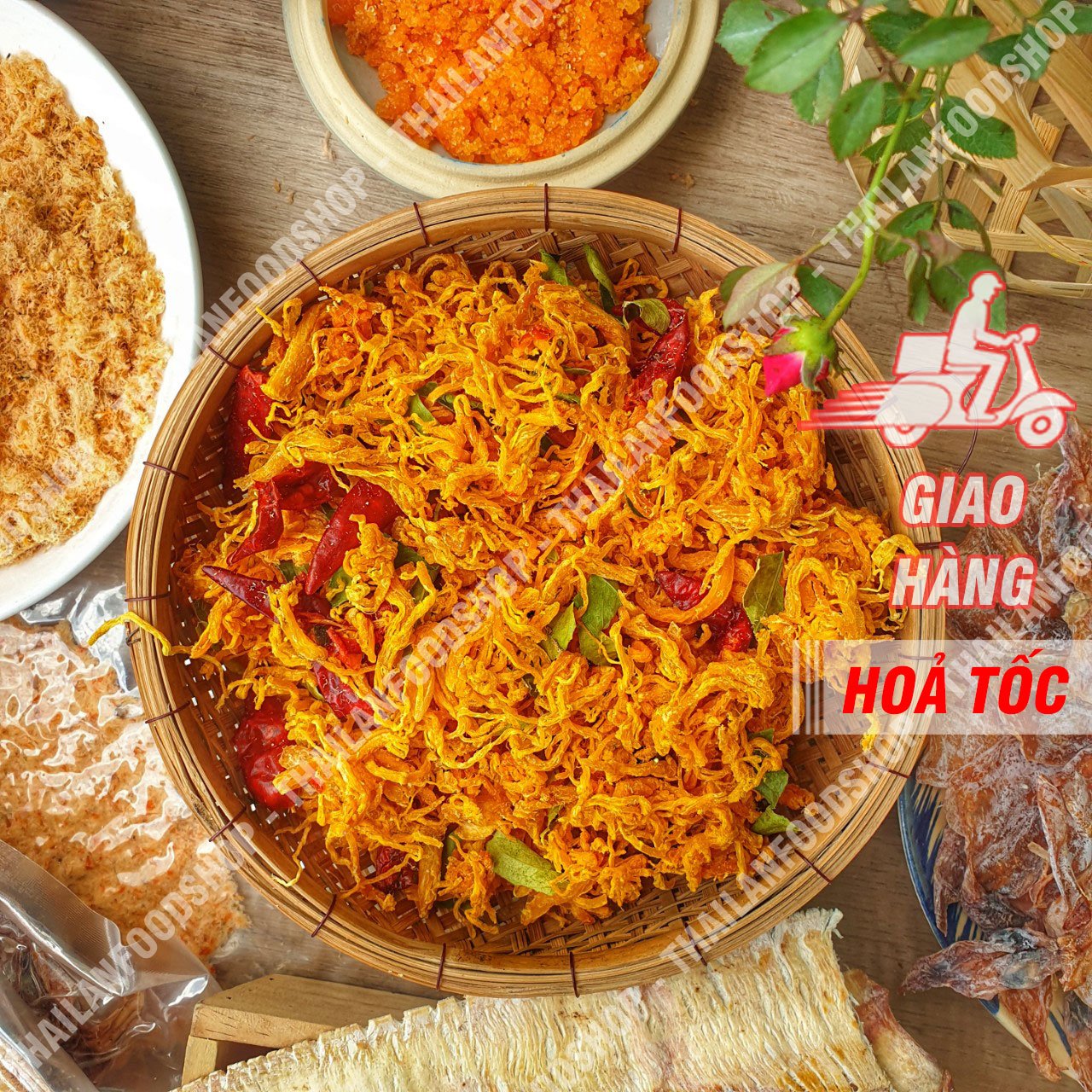 Dry chicken lemon leaves type delicious-box 500gr