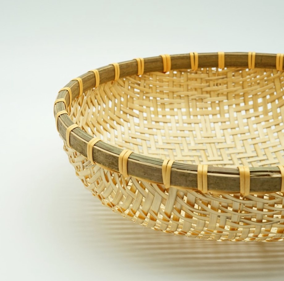 BỘ 3 RỔ LỖ THƯA 18cm, 20cm, 22cm mây tre