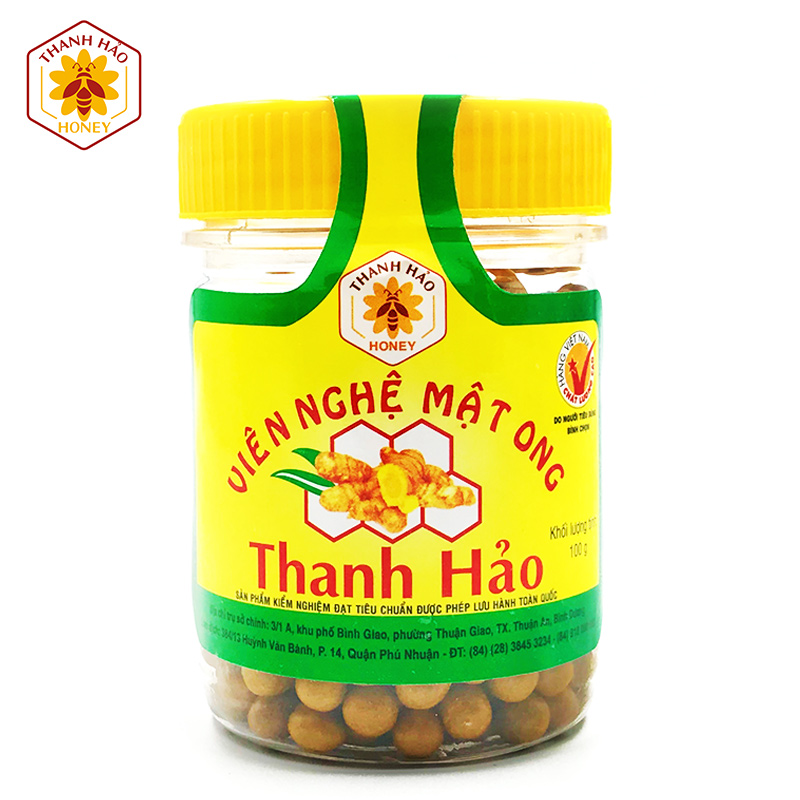 Viên Nghệ Vàng Mật Ong Thanh Hảo 100g