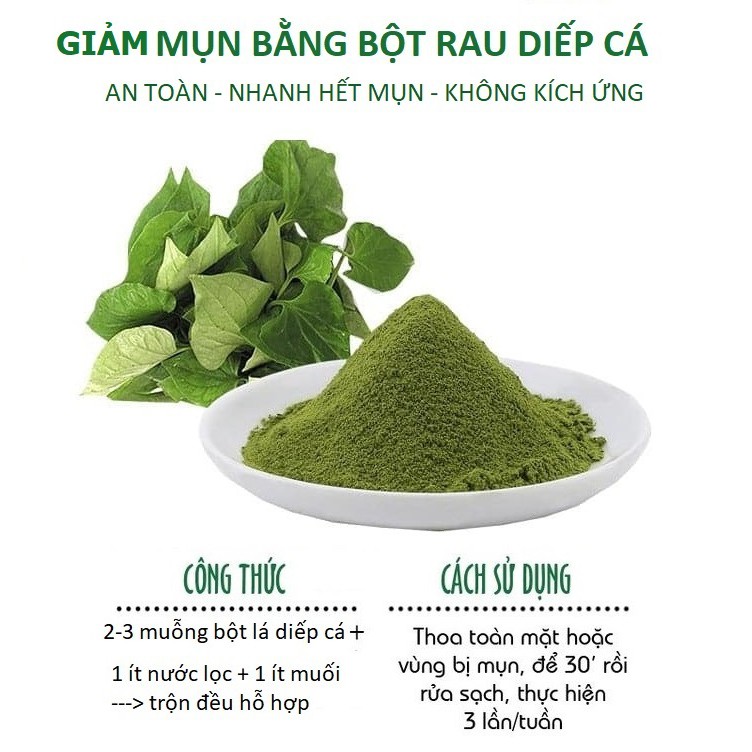 [Hot] Pure Fish Mint Powder 100g - Tan Phat Herbal Medicine