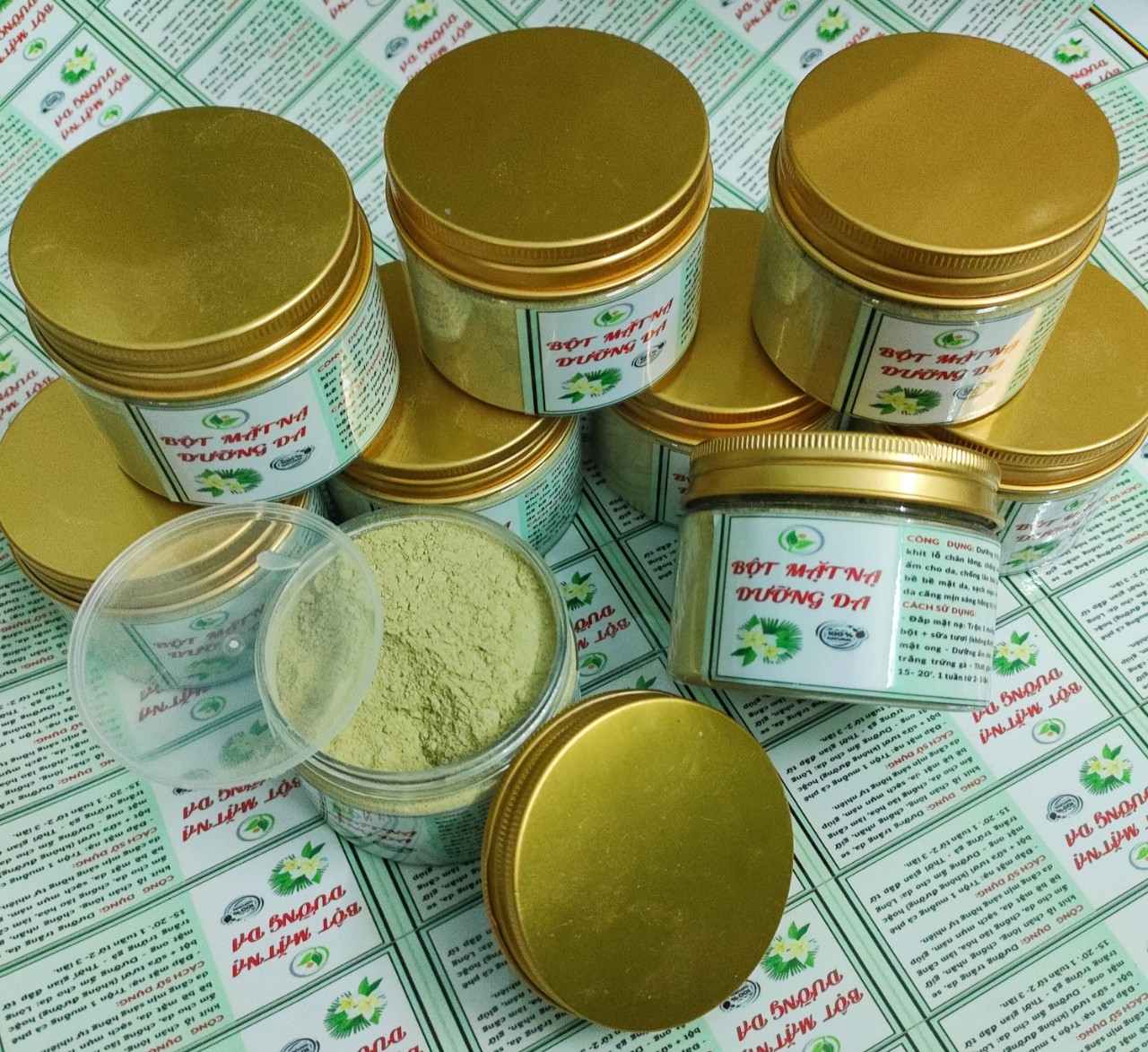Bột đắp mặt nạ Thảo dược Đông Y