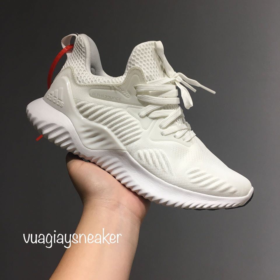 🔥 ẢNH THẬT 🔥 Giày alpha bounce trắng full