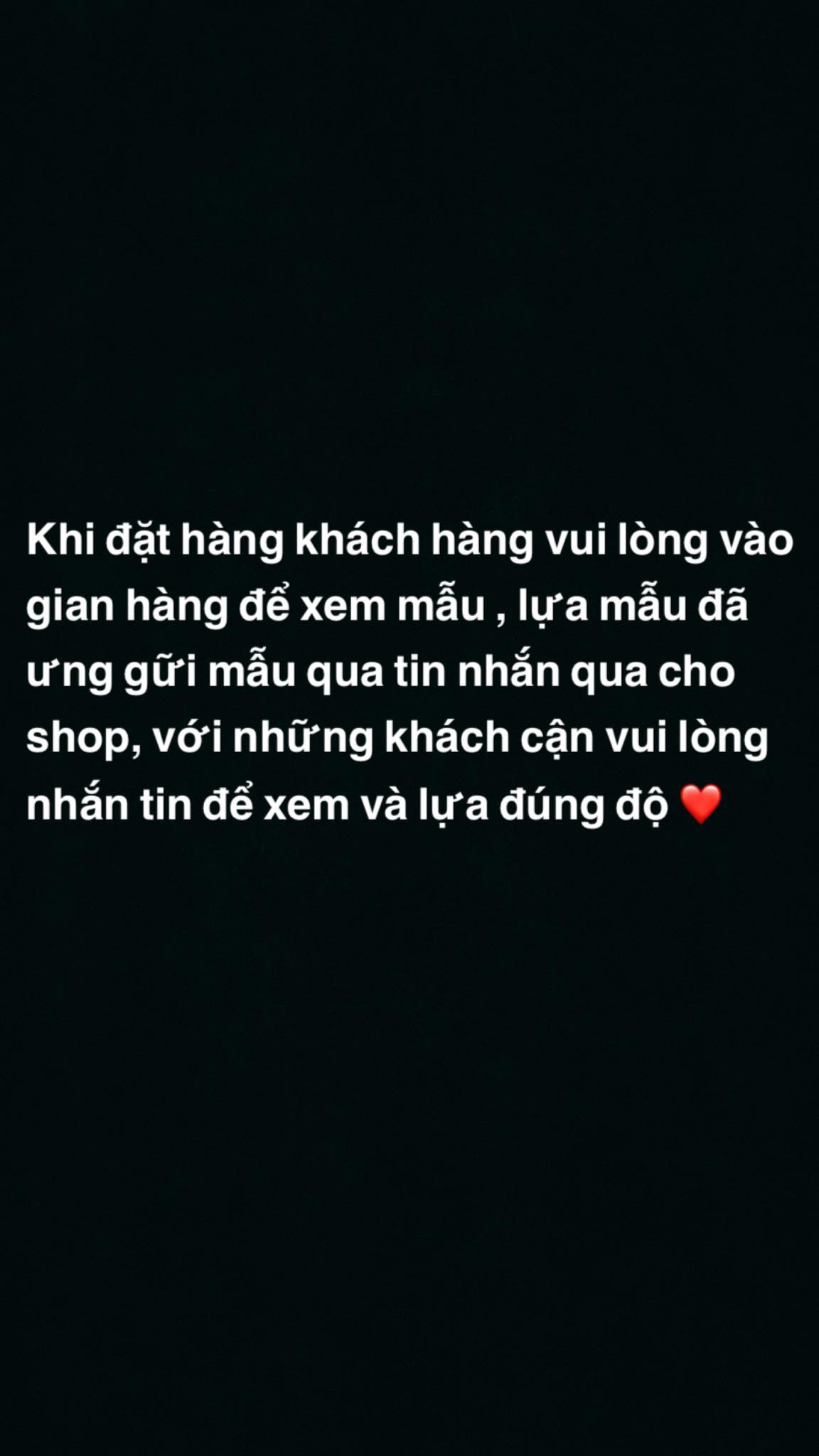 Combo như ảnh - inbox lựa mẫu