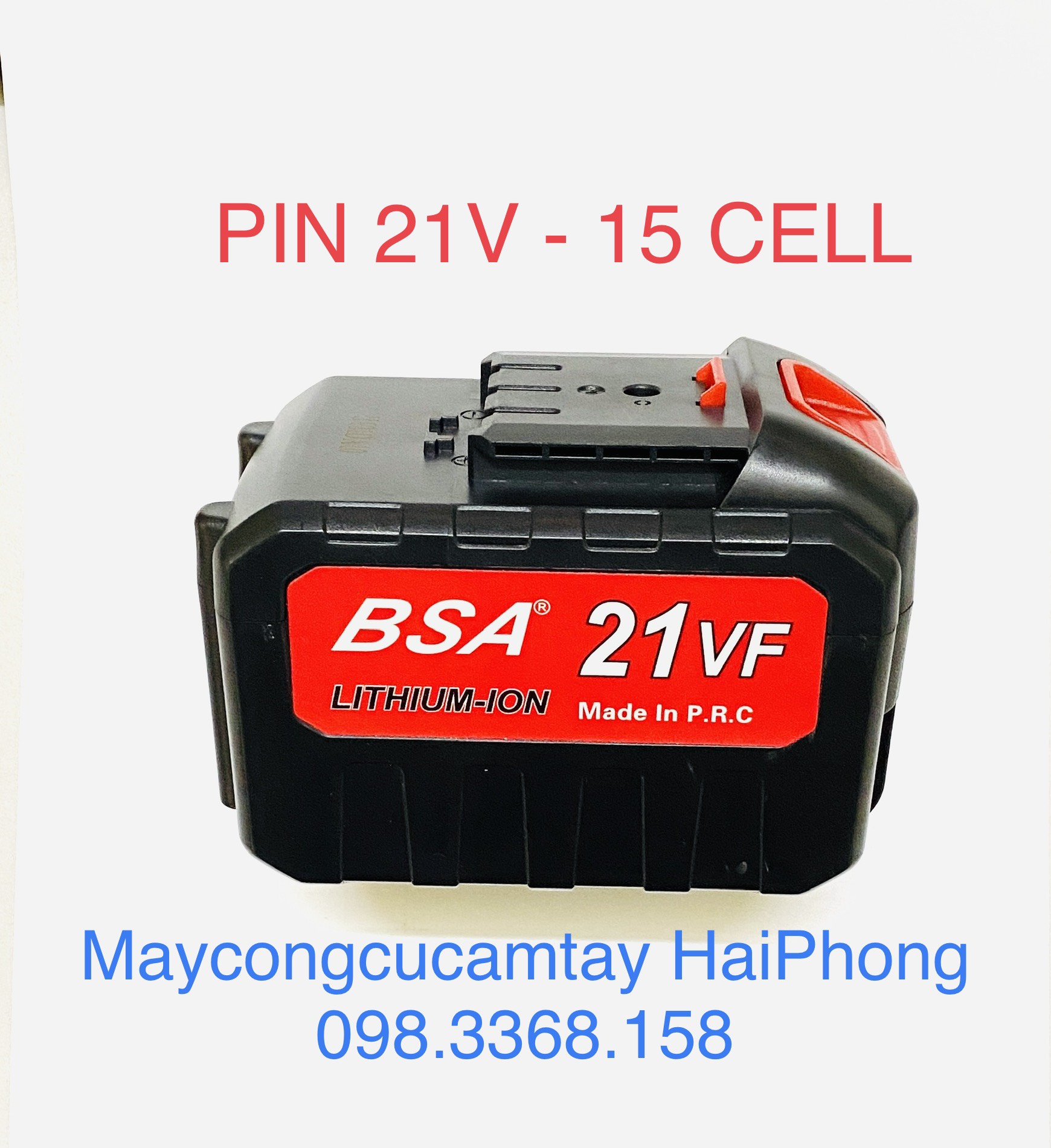 PIN & SẠC 21V DC chân pin Mod.2017 . PIN  5 Cell - 10 Cell CAO CẤP