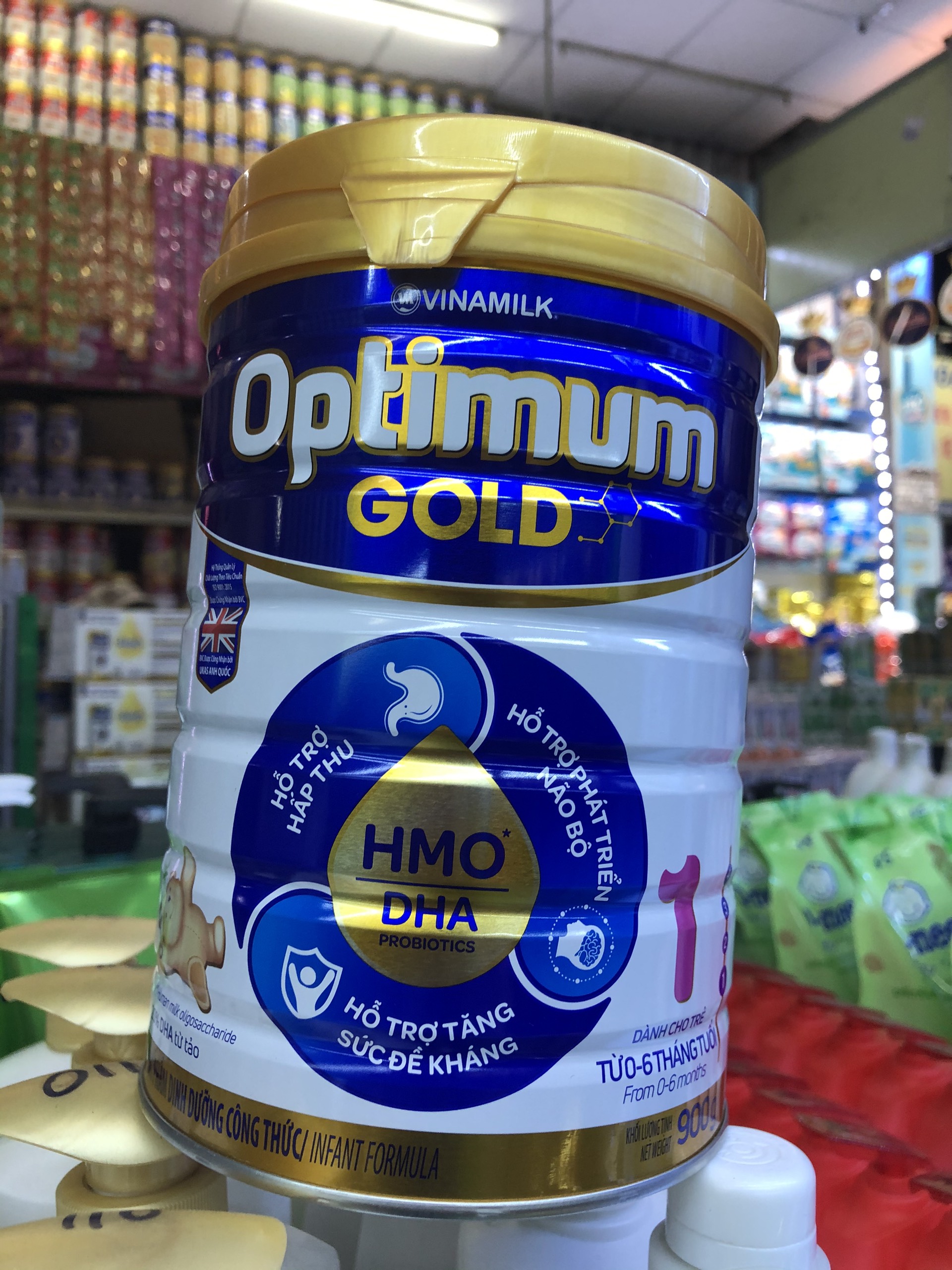[HCM]Sữa bột Optimum gold 1lon 800g