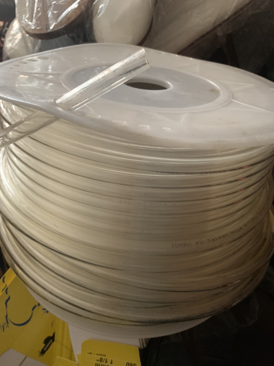 Ống dây áp lực PU 12mm (ống trong suốt) giá 1met chuyên dùng do đường hơi đường nước sịt rửa cực tốt ống hơi PU chính hãng giá rẽ