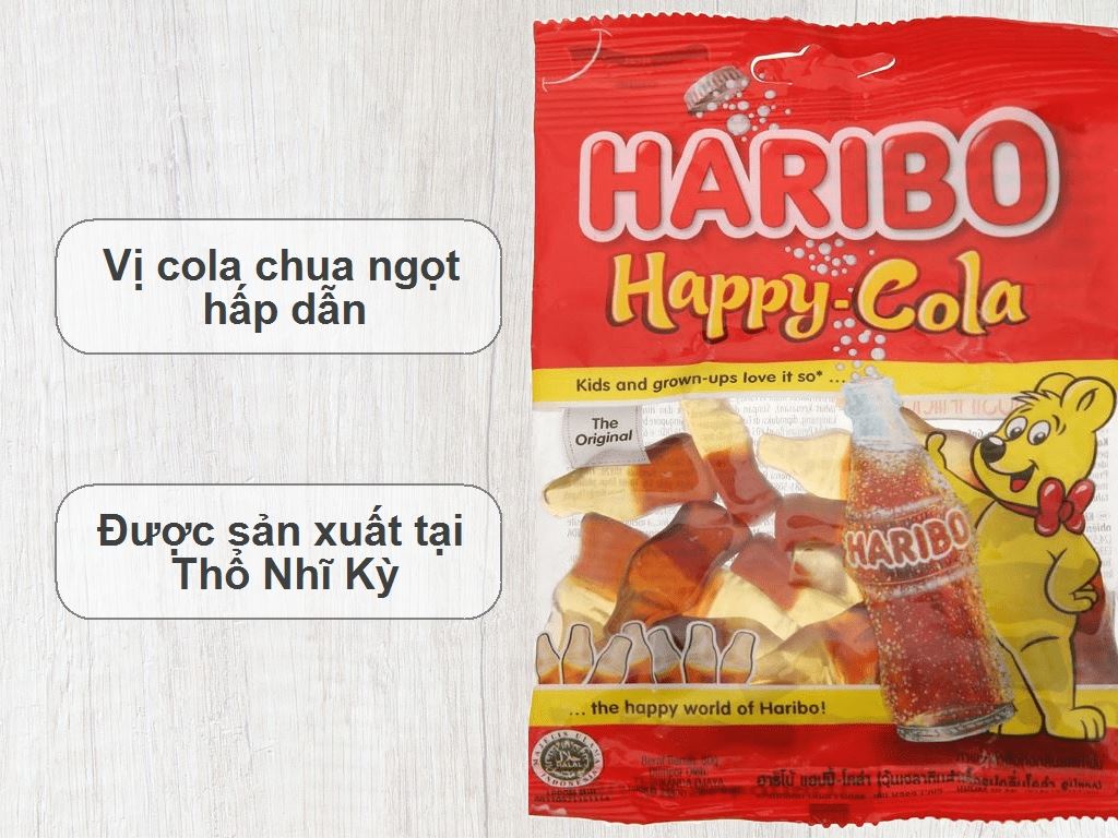 KẸO DẺO HARIBO 80GR  ĐỦ LOẠI 90446