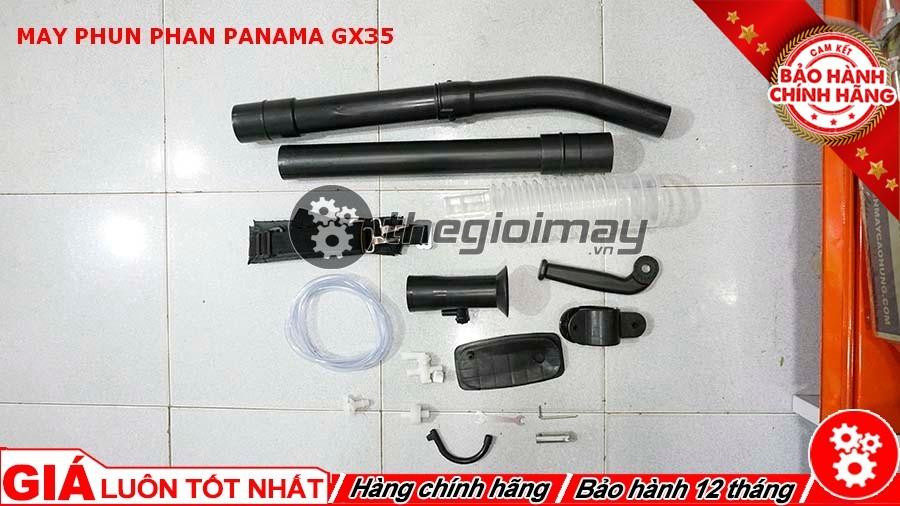 Bình phun phân phun hạt phun vôi Panama động cơ 4 thì gx 35