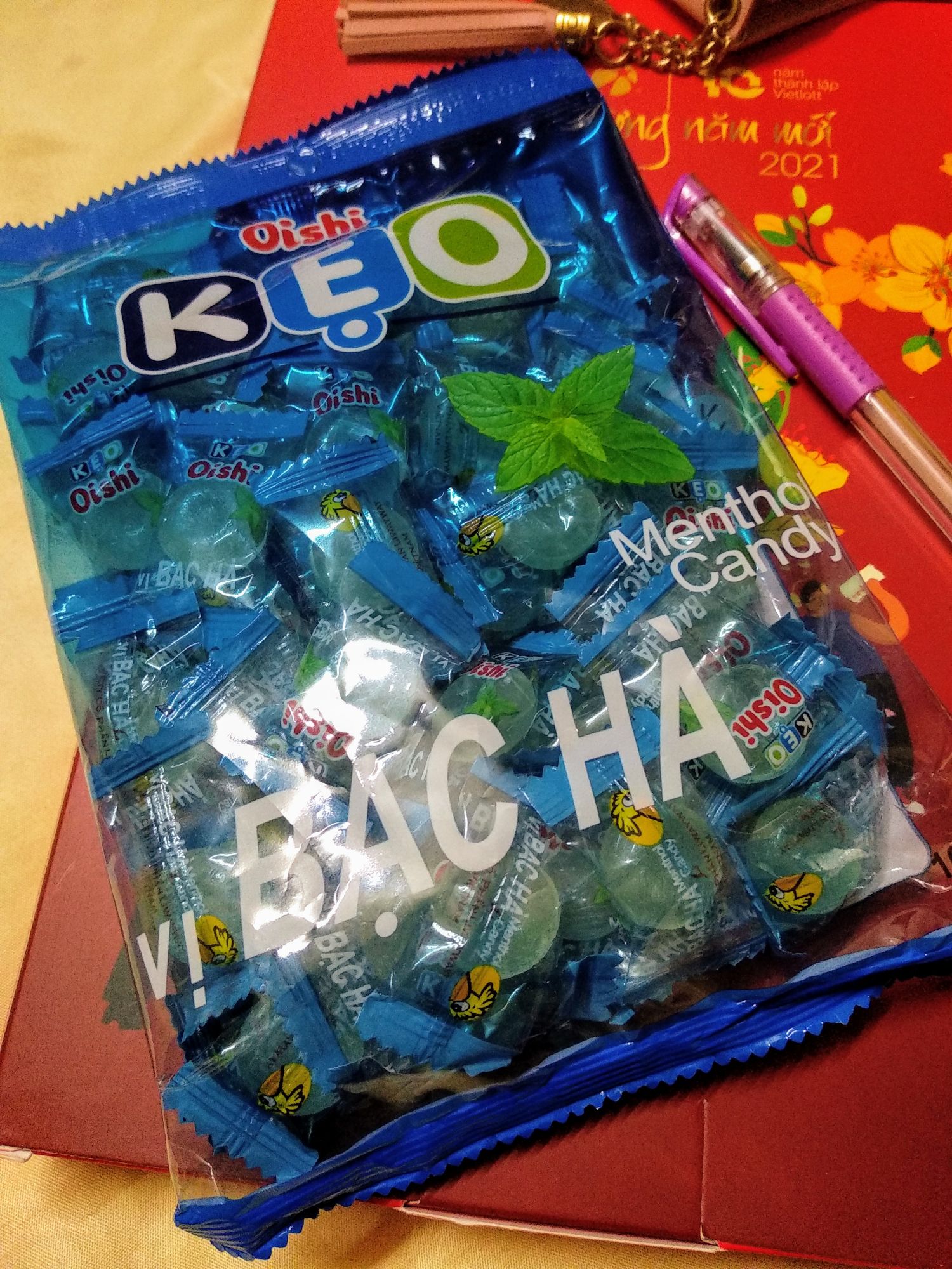 Kẹo Oishi Bạc Hà 160g