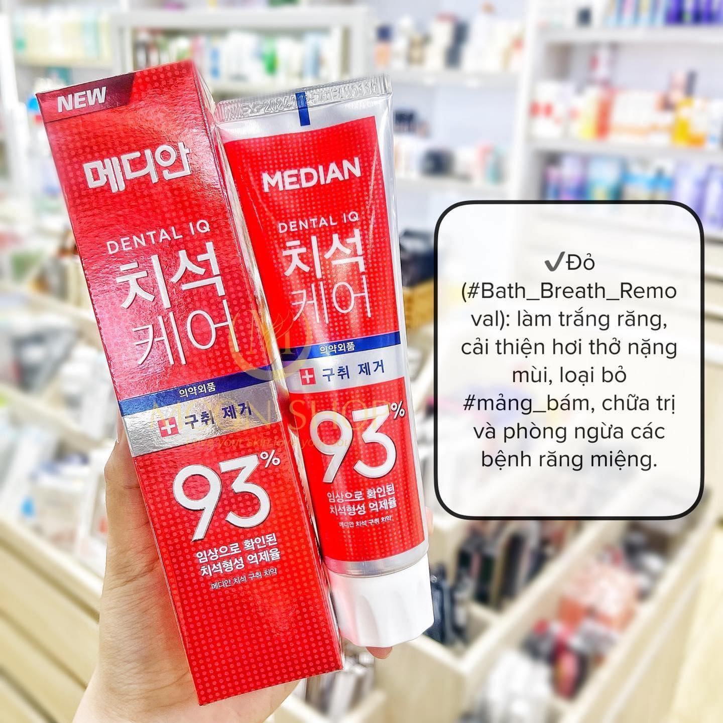 Kem đánh răng Median Dental IQ 93%
