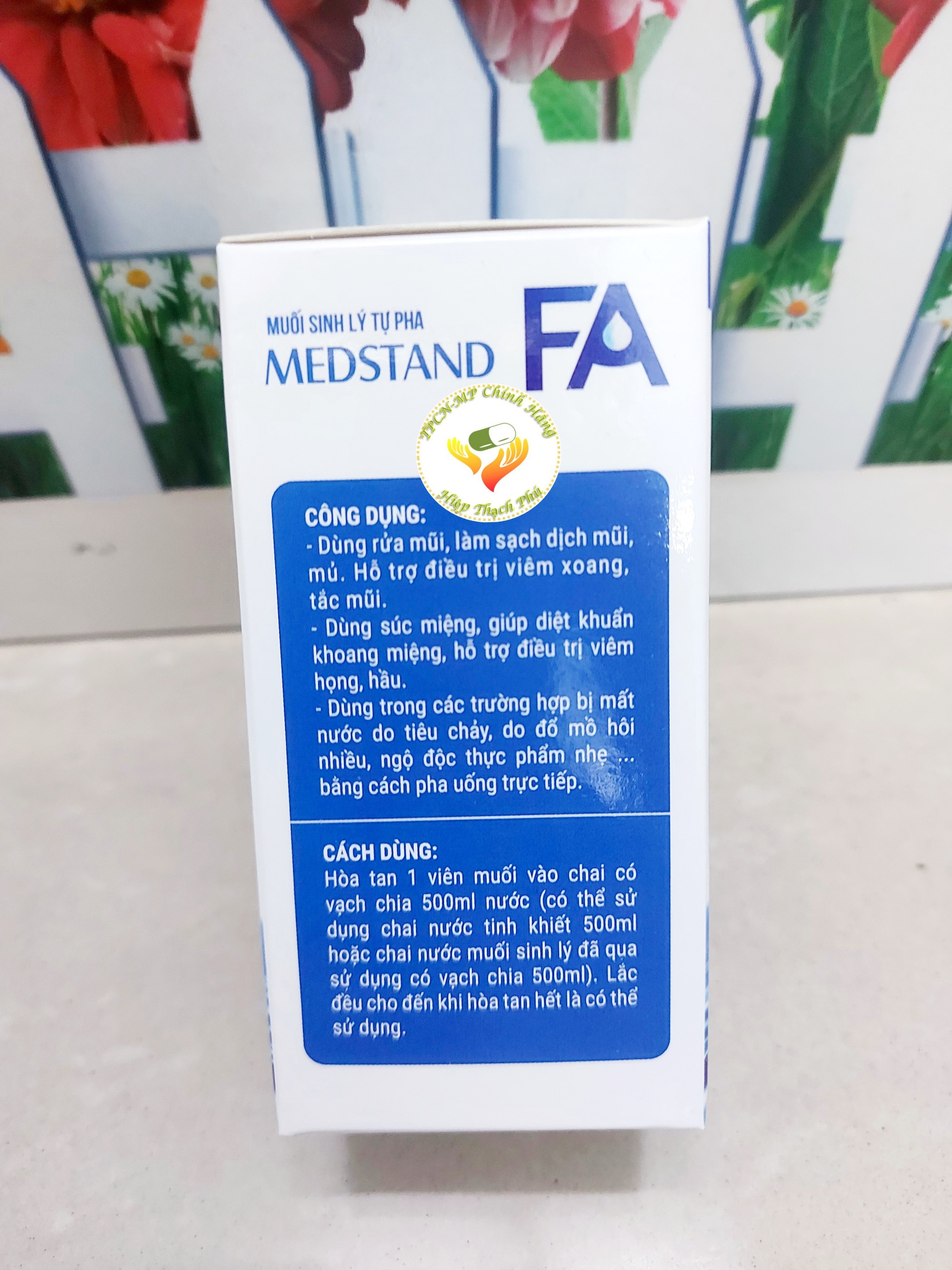 VIÊN MUỐI TINH TỰ PHA MEDSTAND FA HỘP 20 VIÊN