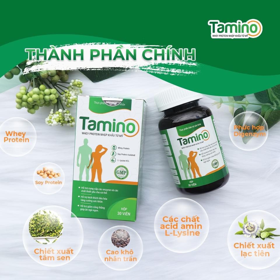 TPCN Hỗ trợ tăng cân TAMINO