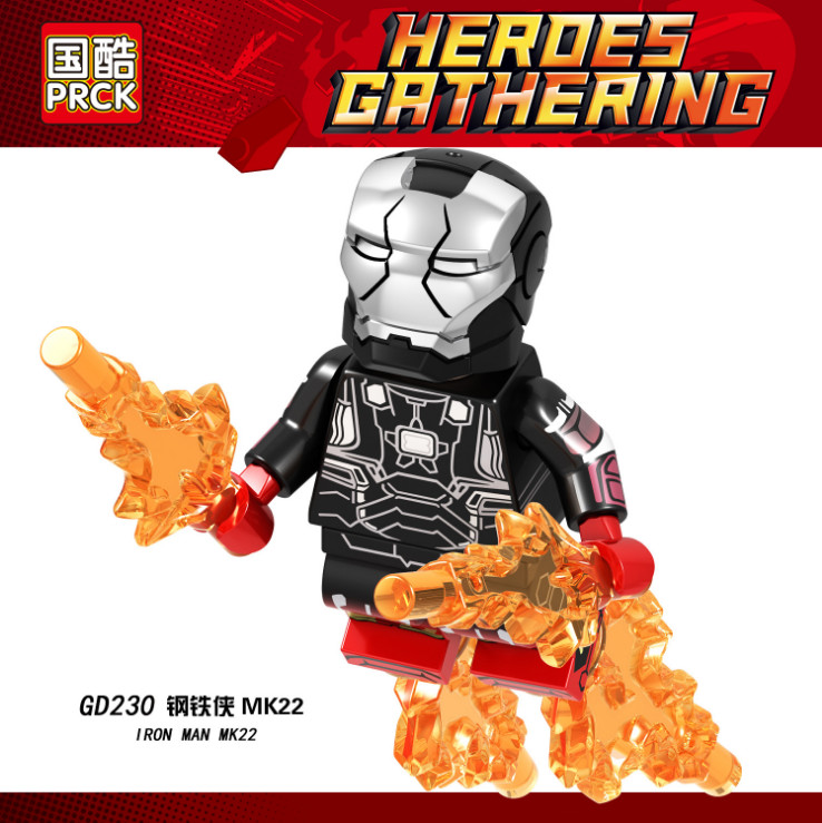 Đồ chơi lắp ráp Minifigures nhân vật Ironman-GD230-237