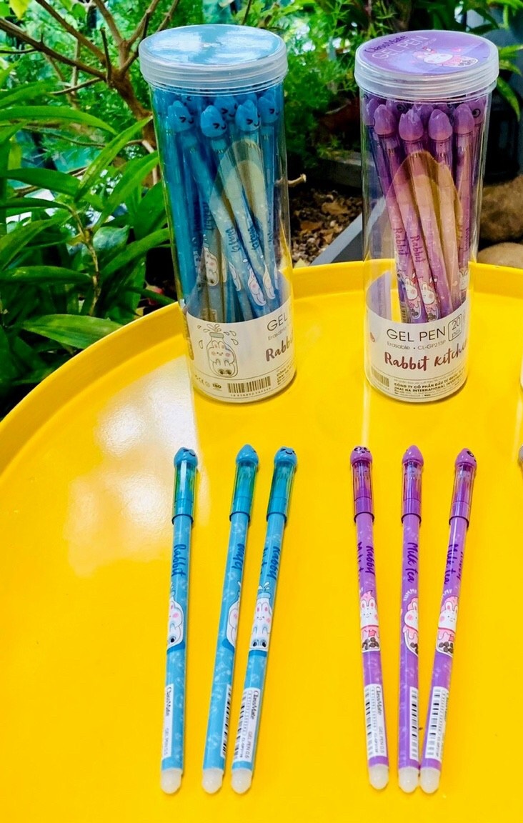 Bút gel xóa được classmate rabbit milk tea cl-gp213p