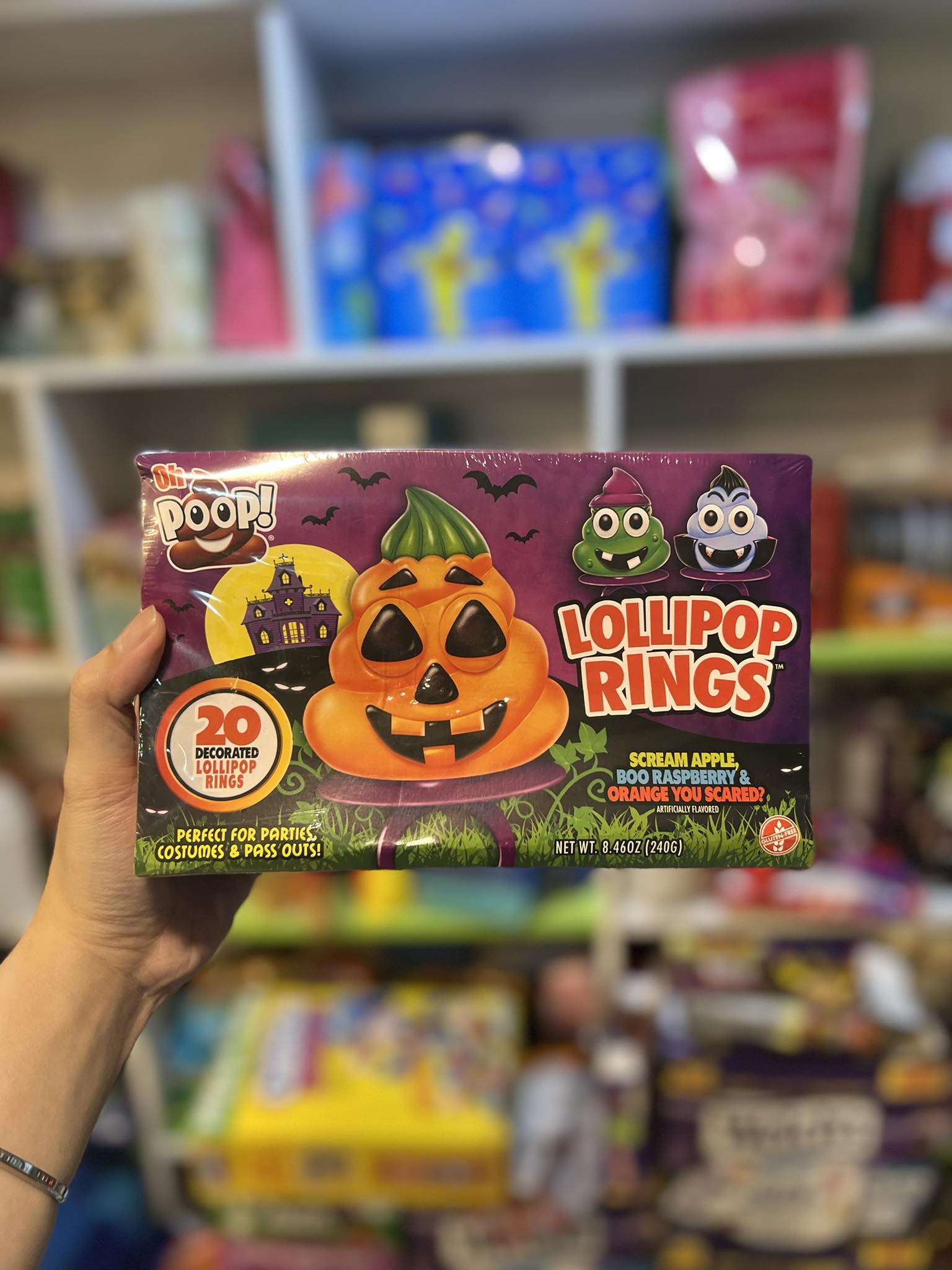 Kẹo nhẫn Halloween