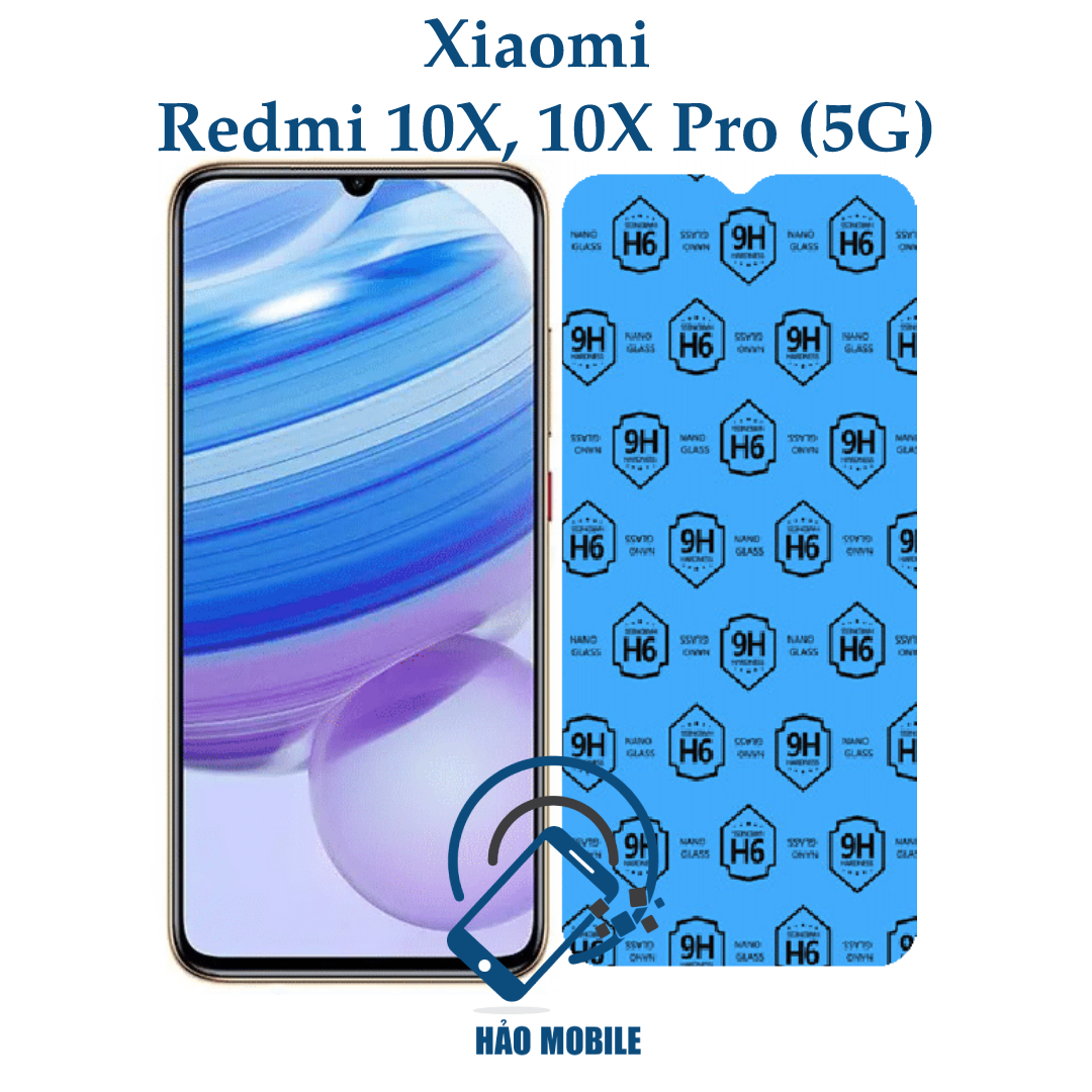 Dán cường lực dẻo nano xiaomi redmi 10x 5g, redmi 10x pro 5g
