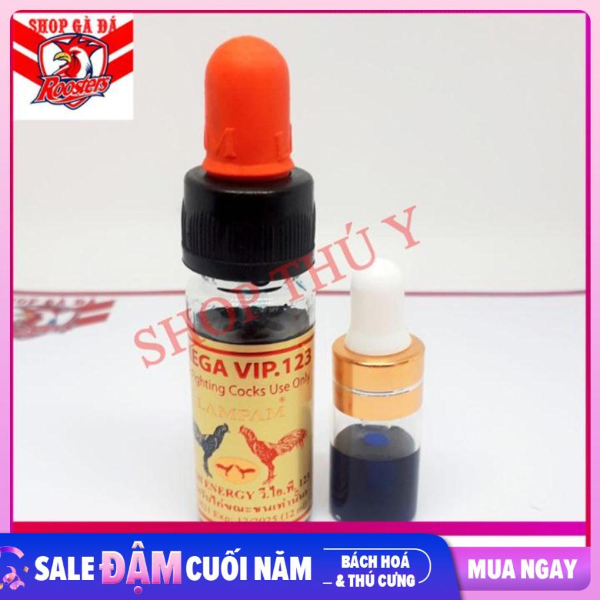 Mega Vip 123 2ml chiếc lẻ cho gà đá bo lớn lỳ đòn