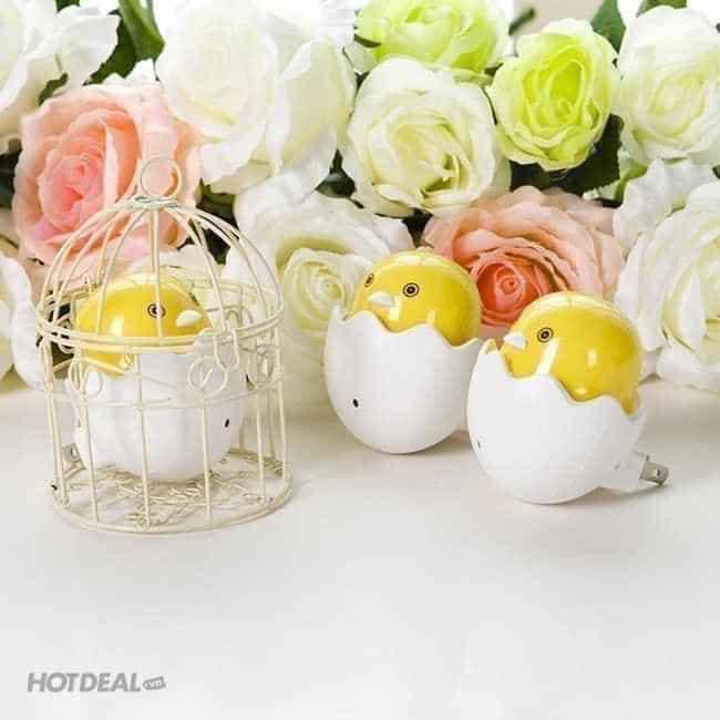ĐÈN NGỦ TRỨNG GÀ CON CẢM BIẾN SIÊU DỄ THƯƠNG.ĐTVM