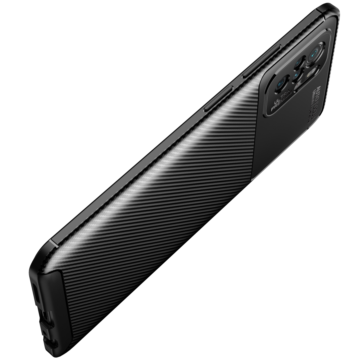 Ốp lưng Xiaomi Redmi Note 10 / Note 10s chống sốc vân rằn ri hiệu Auto Focus cao cấp
