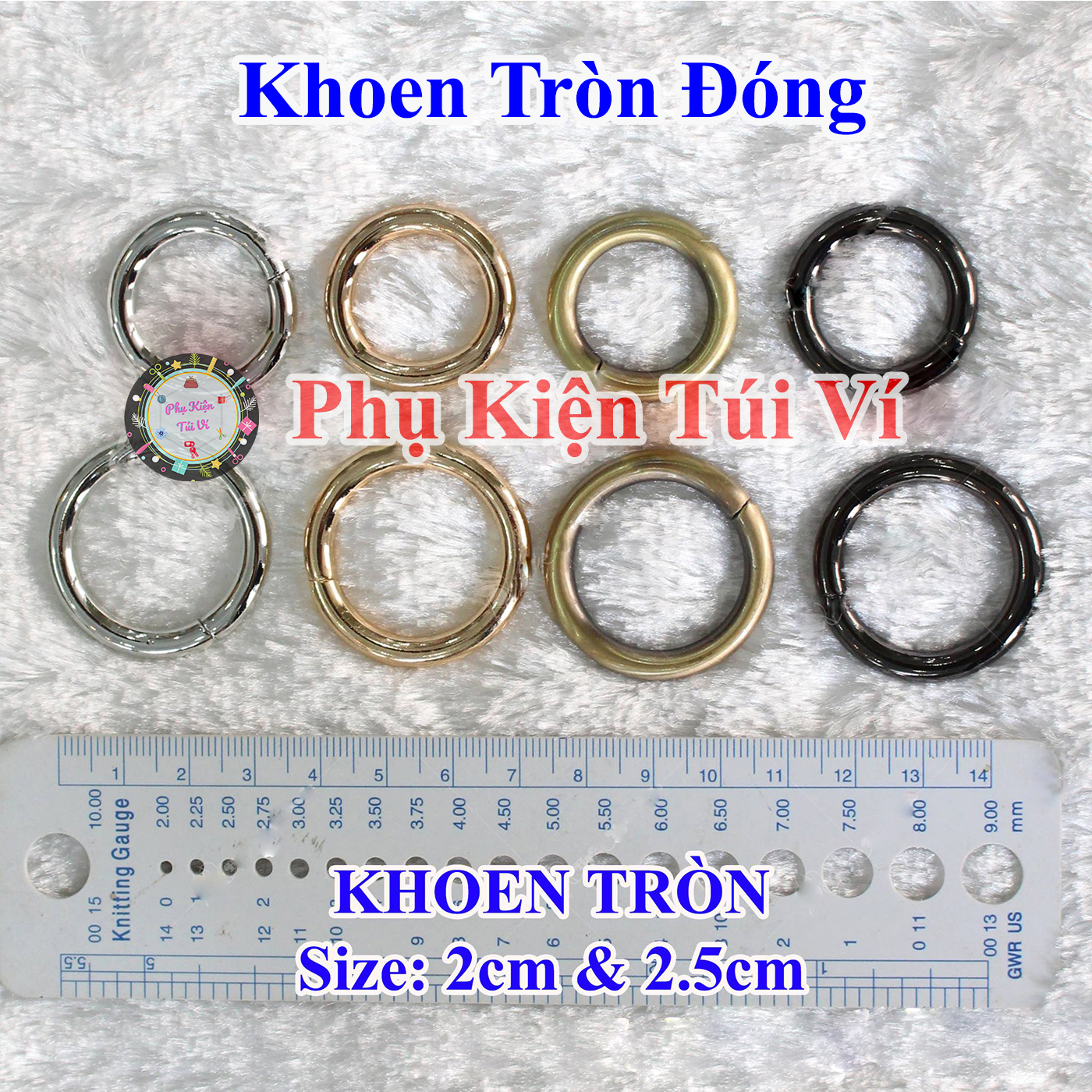 Khoen Tròn Tốt (13k/1cái/loại đóng)