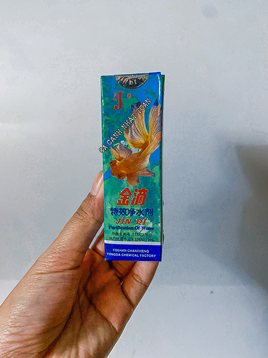 "hoàn tiền đến 10%" dung dịch làm trong nước hồ cá jindi purification of water 30ml