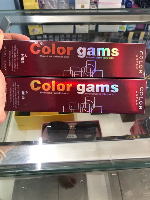 Thuốc nhuộm tóc Color gams kèm trợ dưỡng Oxy