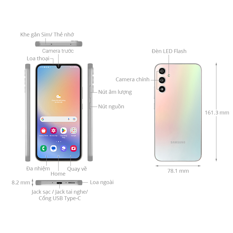 Điện thoại Samsung Galaxy A34 5G  - Hàng chính hãng, Mới 100%, Bảo hành 12 tháng
