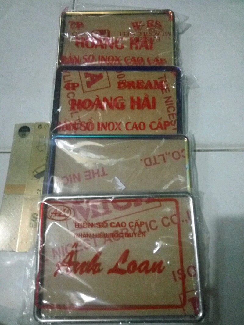 Khung biển số - Vindecal BD