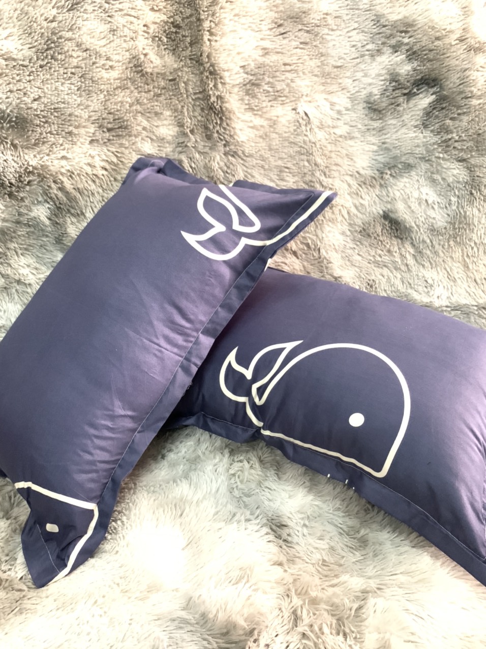 Combo 2 Vỏ gối nằm,áo gối nằm cotton poly-M416