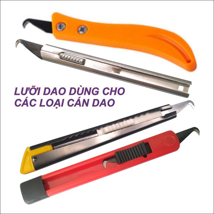 [HCM]LƯỠI DAO MÓC 2 ĐẦU (25 cái)