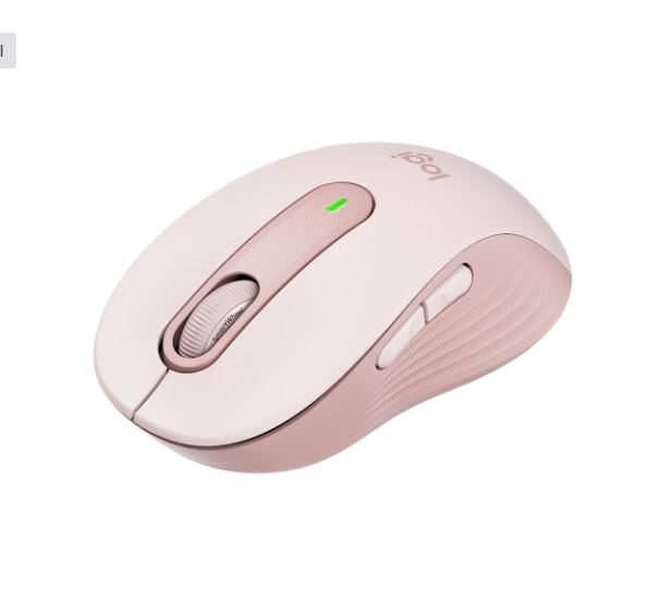 Genuine Logitech Signature M650 Wireless Bluetooth Mouse (Pink)