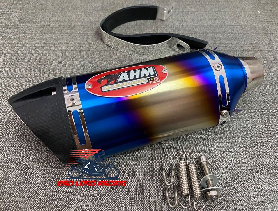 Lon pô tăng AHM M3 titan 1.1 Tặng Kèm Tiêu Nhôm CNC