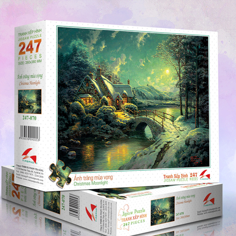 Tranh xếp hình 247 mảnh - ánh trăng mùa vọng