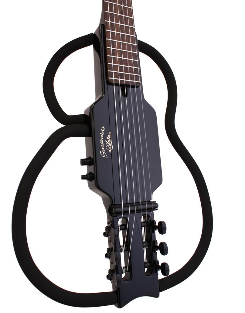 Silent Guitar Aria Sinsonido AS-101C (SBK - Đen)