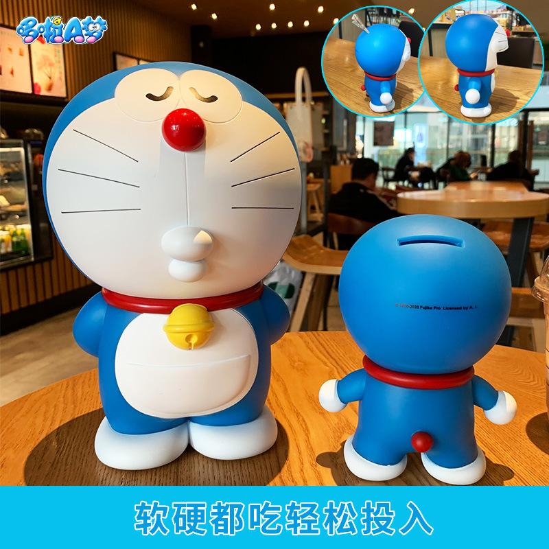 Hộp đựng tiết kiệm mèo ú Doraemon