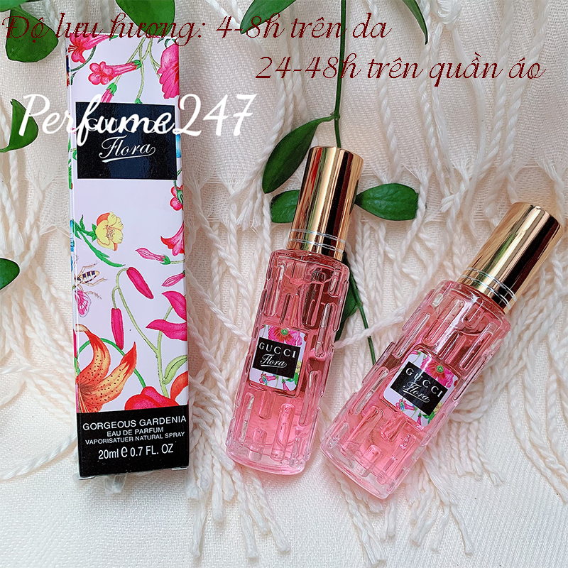 NƯỚC HOA NỮ FLORA 20ML CHIẾT MINI THƠM LÂU