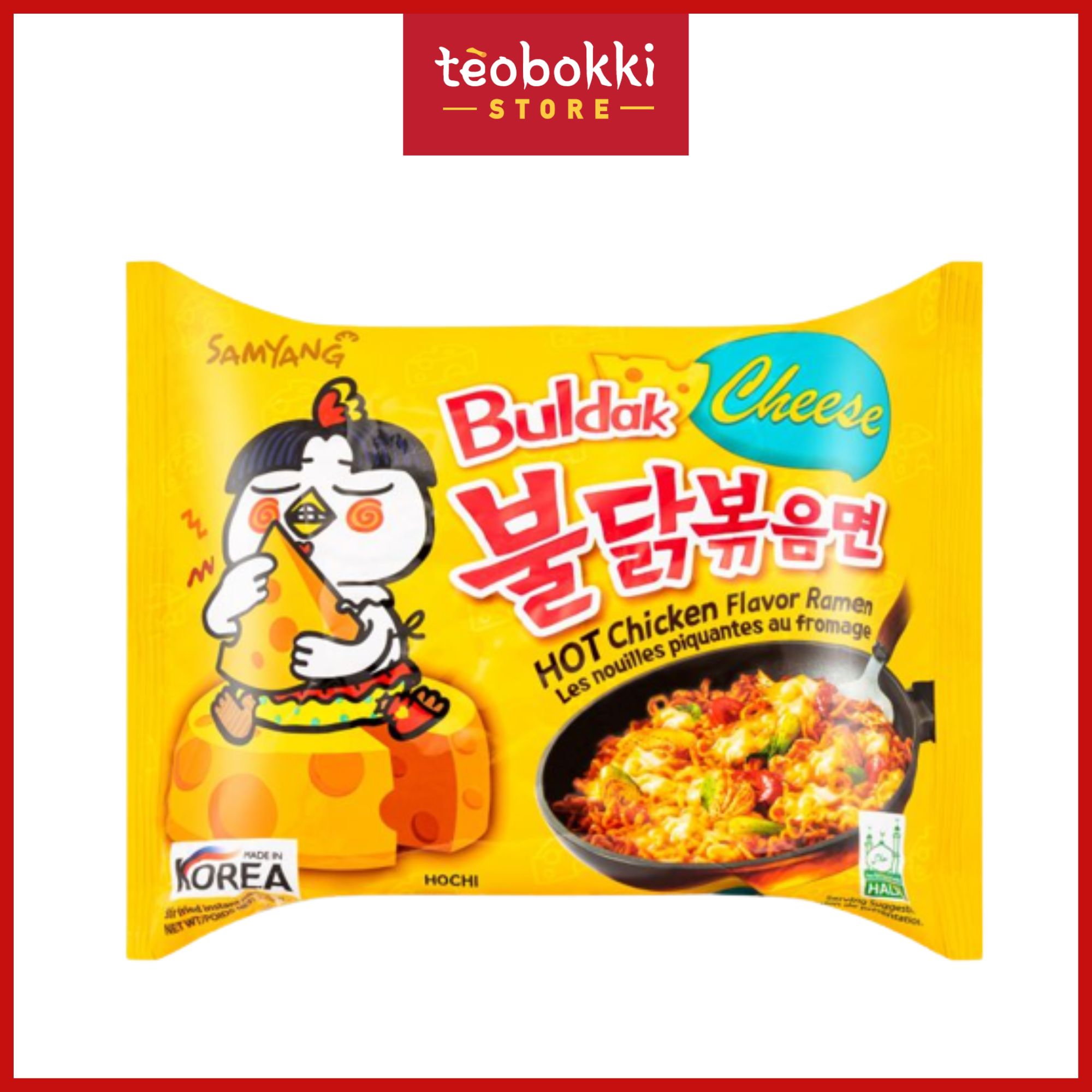 Mì Gà Cay Phô Mai Samyang 140g