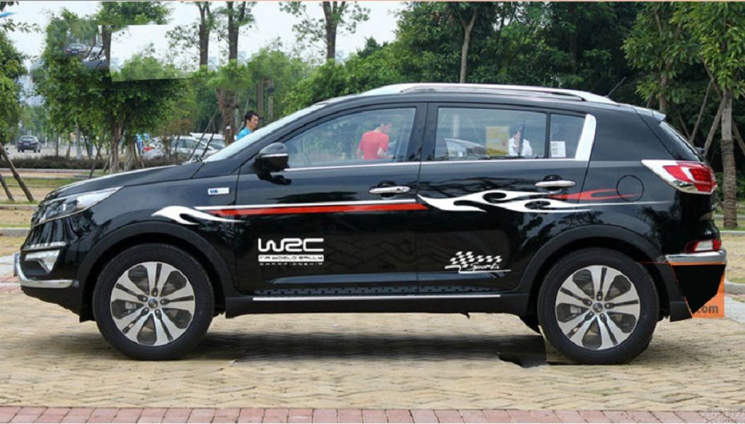 [HCM]Tem xe ô tô phong cách thể thao TS02 (đen xanh)