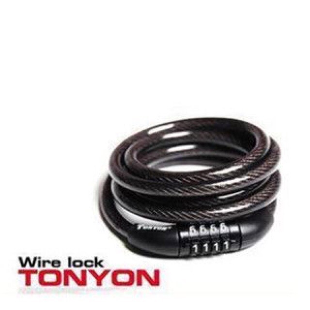 KHOÁ SỐ DÂY TONYON KHOÁ XE ĐẠP XE MÁY