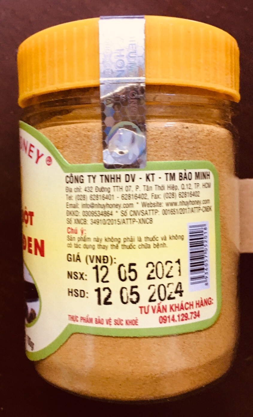 [HCM]Tinh Bột Nghệ Đen Như Ý Honey 100g