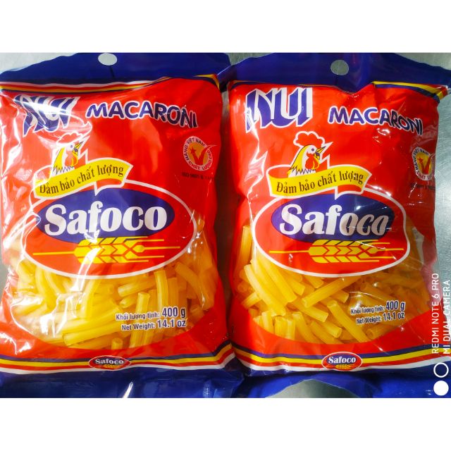 Nui Ống Lớn SAFOCO GÓI 400G