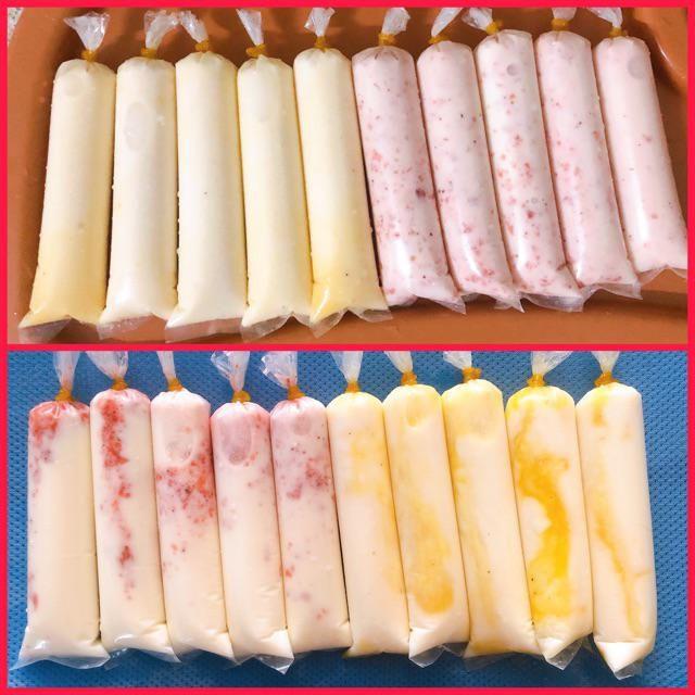 1kg Túi Nilon dài 4×16 làm Sữa Chua Túi