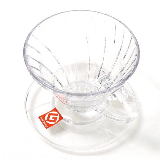 Phễu pha cà phê Hario V60 trong suốt (VD-01T)