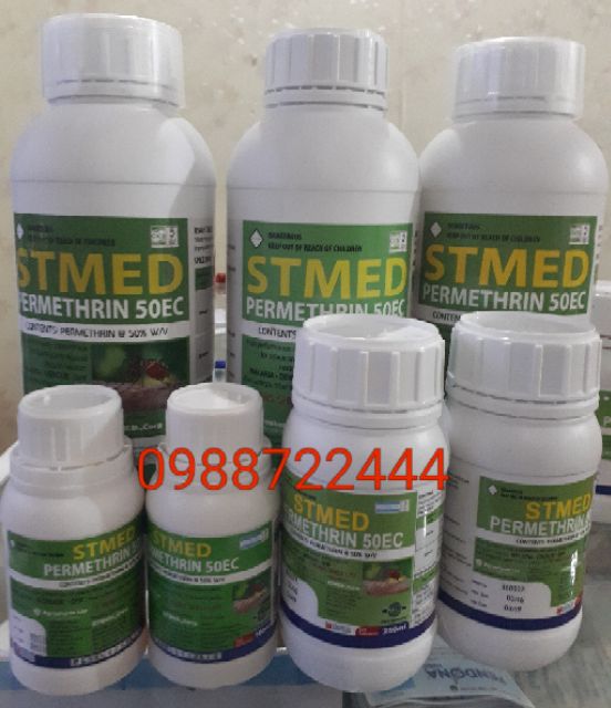 Thuốc diệt muỗi STMED Permethrin 50EC 1lít (nhập khẩu)