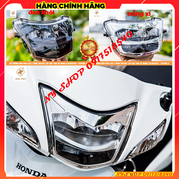 CHÓA LED 2 TẦNG ZHIPAT Wave Alpha, Wave S, Wave RS, Future X
