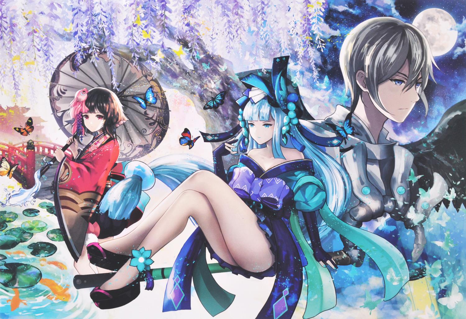 [7-11/12 VOUCHER 8%][thanh lý bán lỗ] Bộ 8 tấm poster Anime - Onmyoji [AAM] [PGN23]