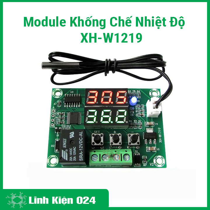 Module khống chế nhiệt độ xh-w1219 60x43x16mm sử dụng dễ dàng