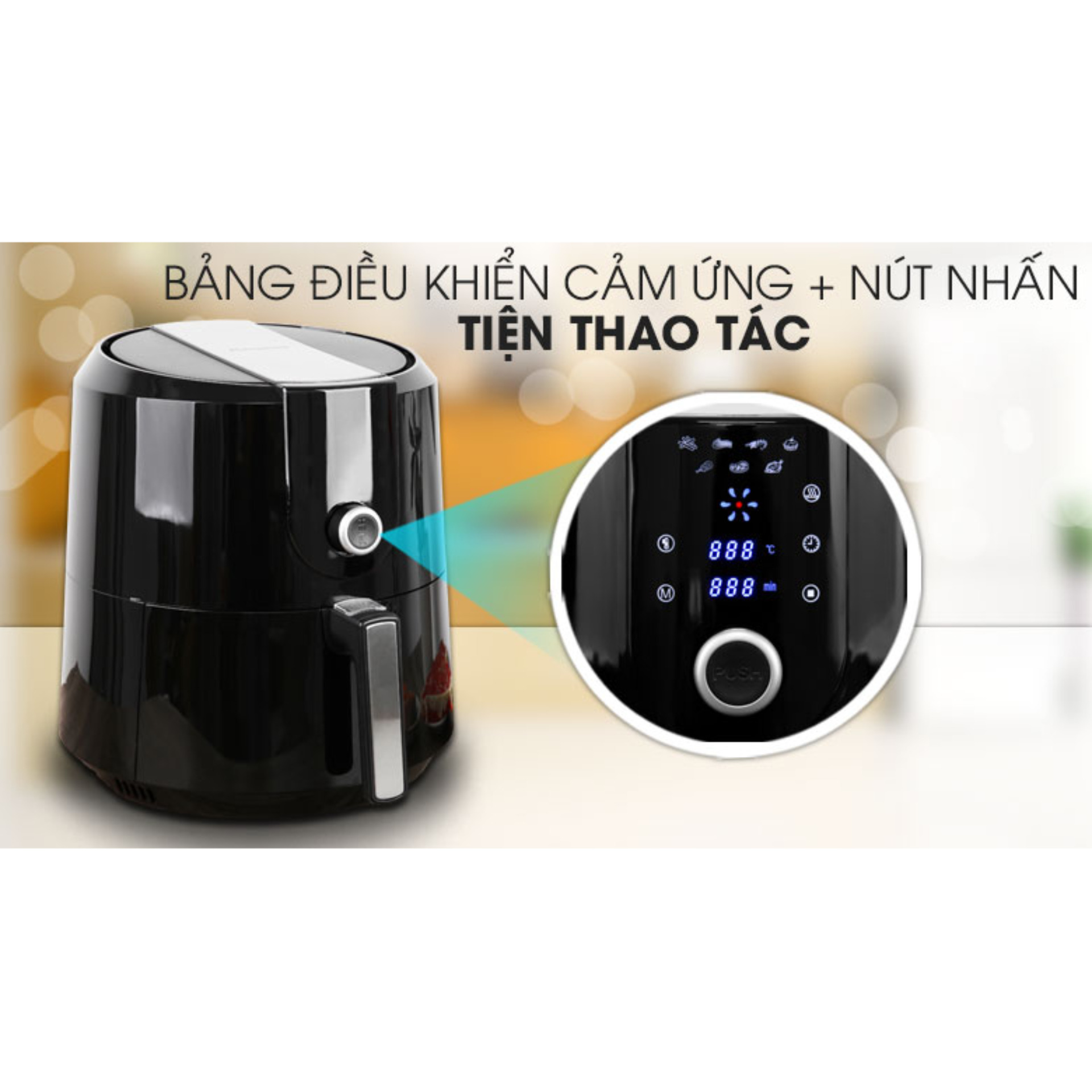 Nồi chiên không dầu Kangaroo KG55AF1A